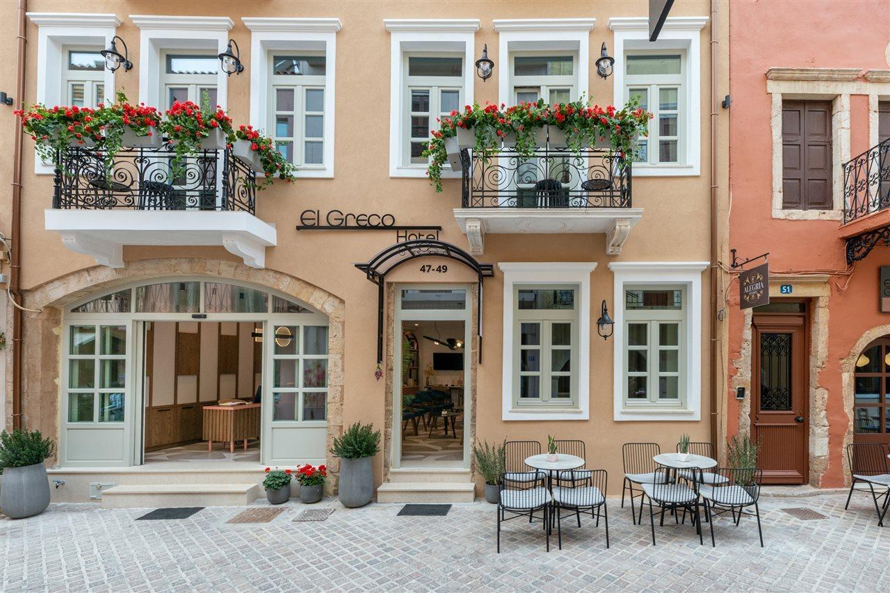 El Greco Hotel Chania  Bagian luar foto