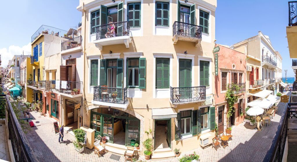 El Greco Hotel Chania  Bagian luar foto