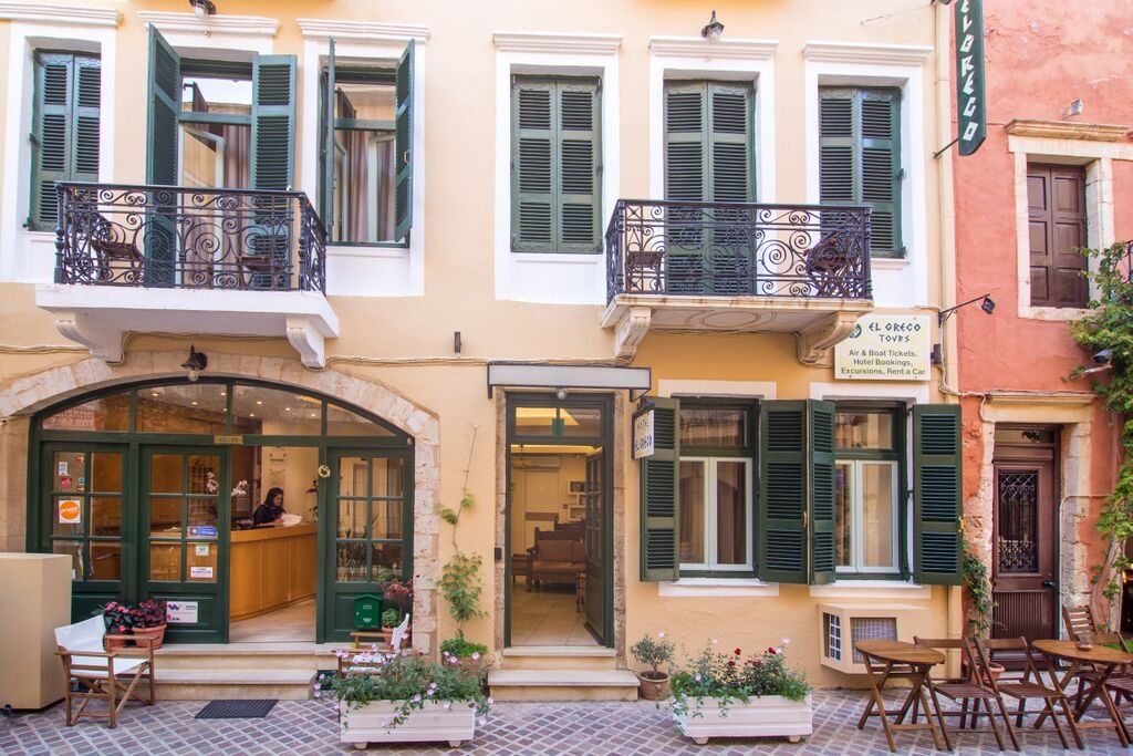 El Greco Hotel Chania  Bagian luar foto