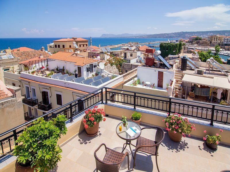 El Greco Hotel Chania  Bagian luar foto